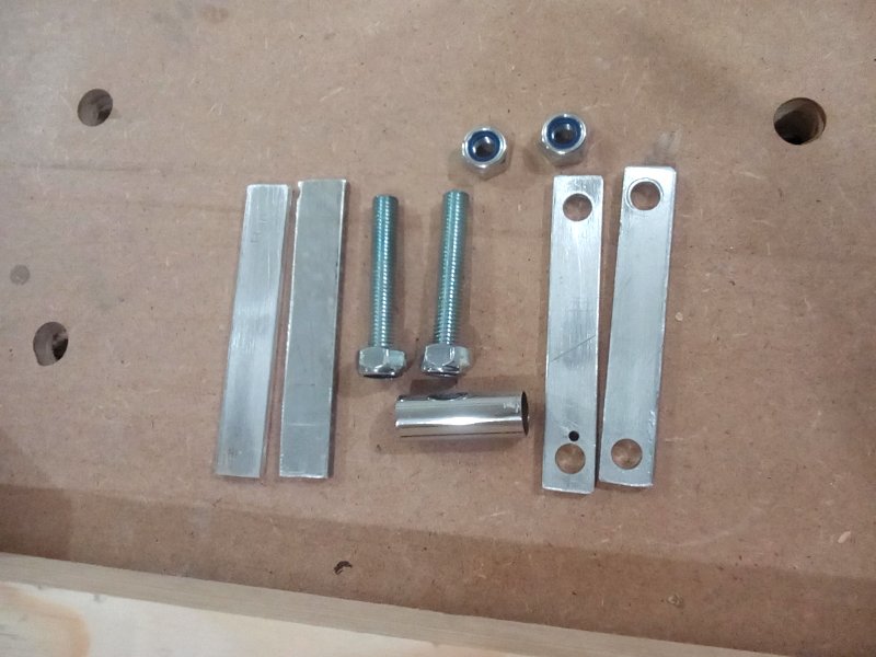 крепеж для подвижного упора