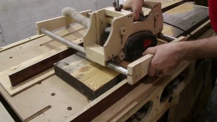 Как я делал рейсмус из электрорубанка