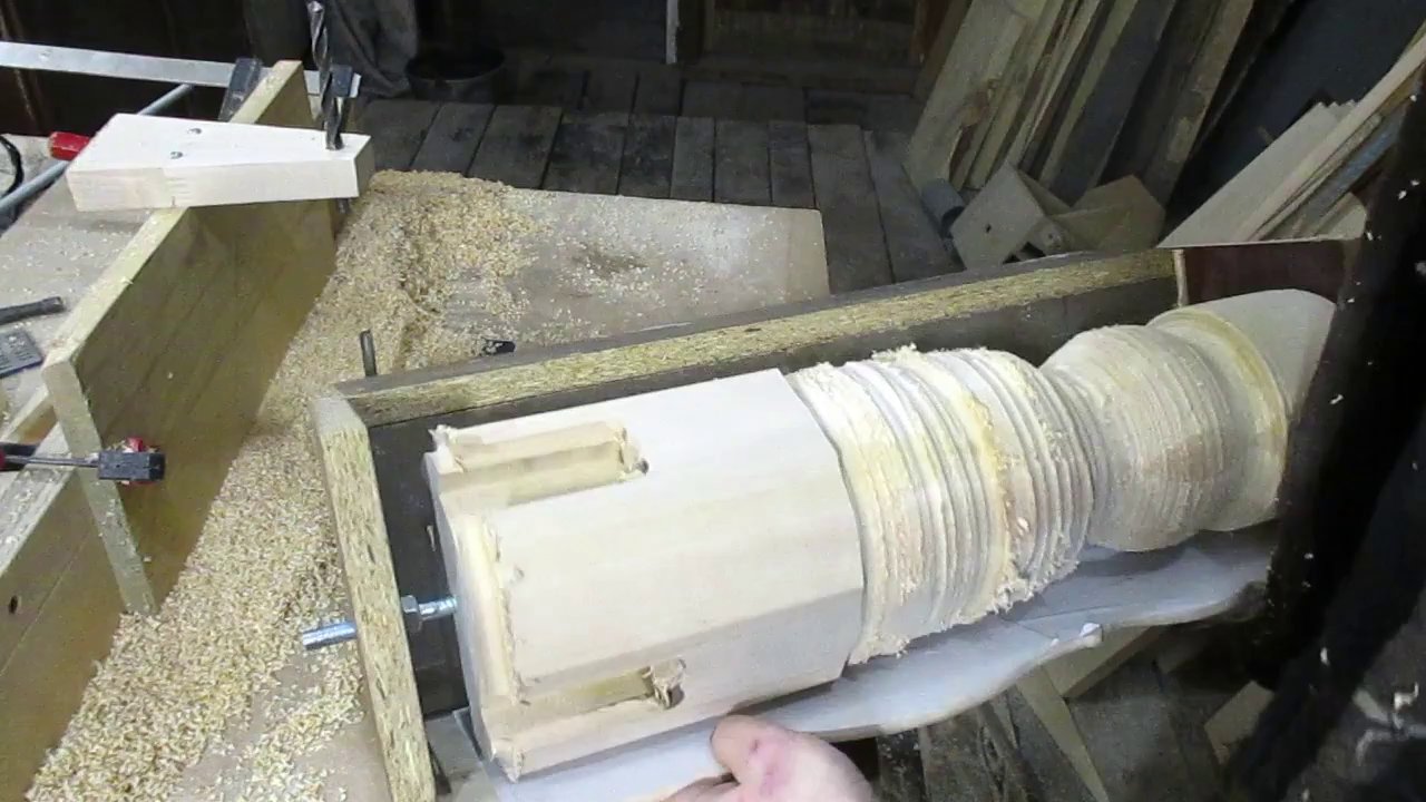 крепление детали с одной стороны