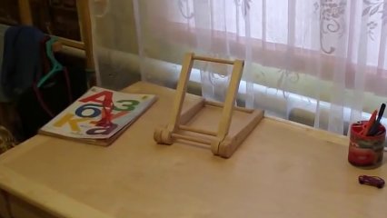 Оригинальная подставка для книг своими руками. Чертежи