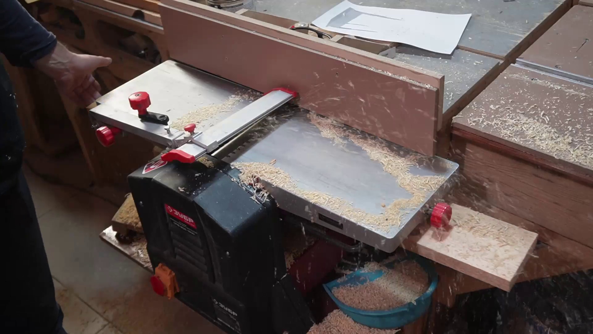 строгание досок