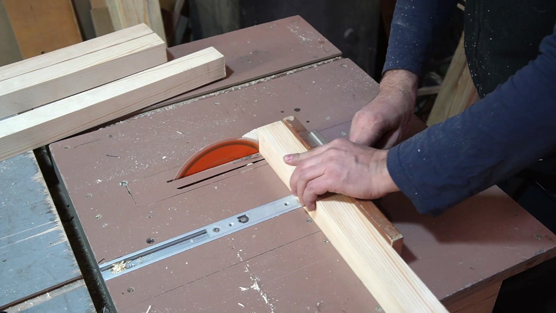 торцевание ножек