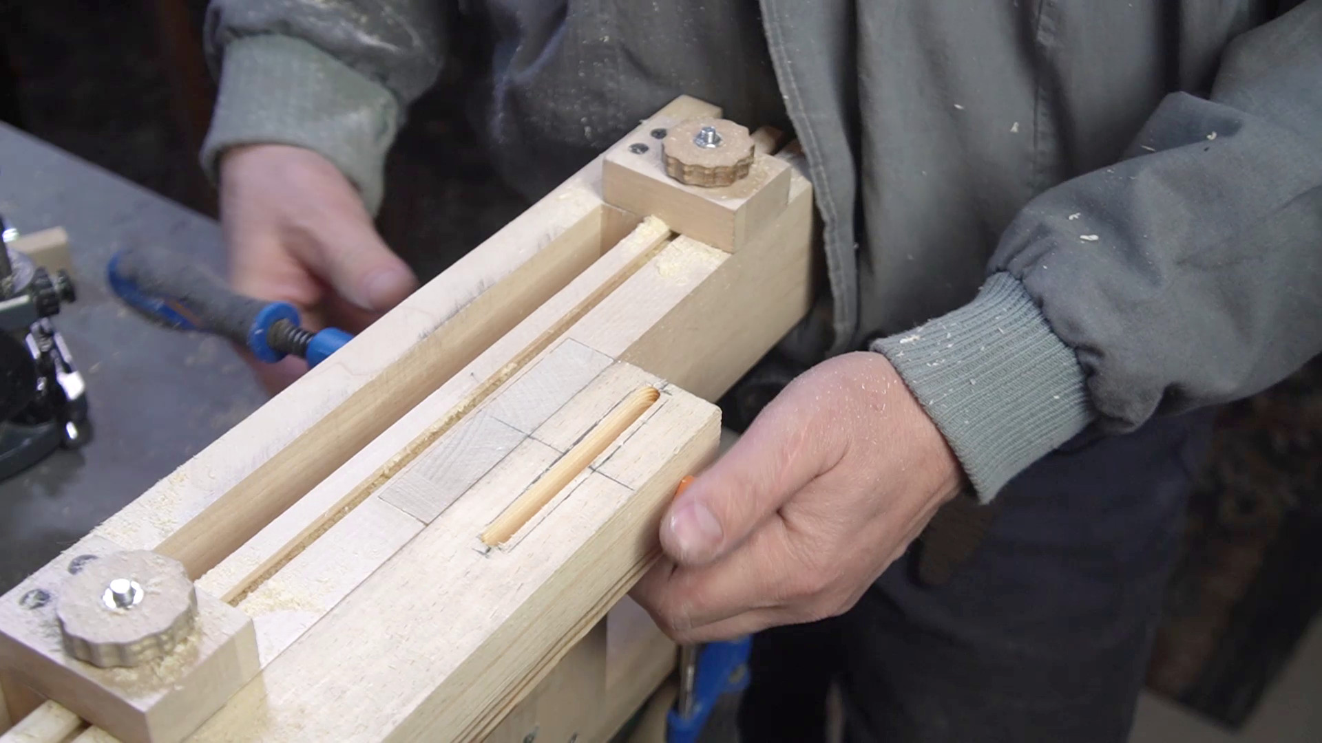 фрезеровка гнезда