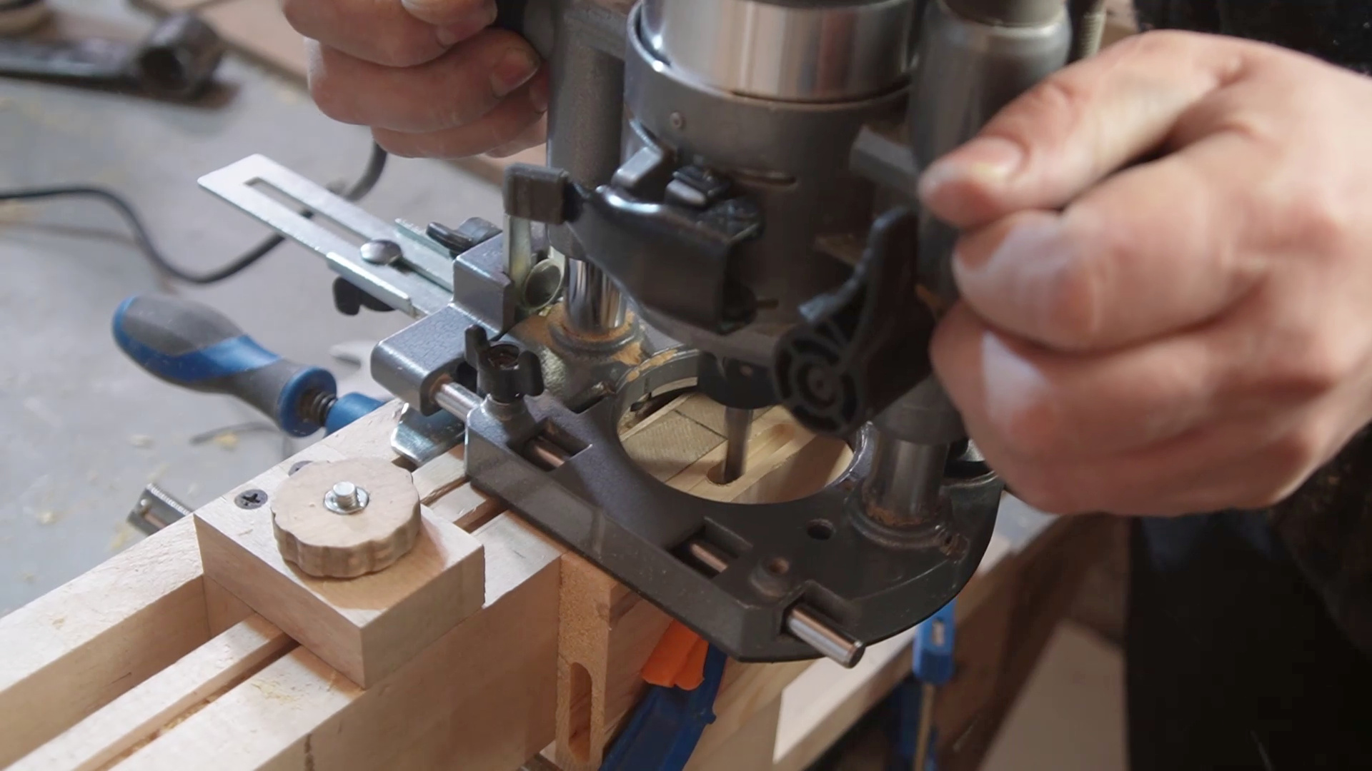 фрезерование гнезда