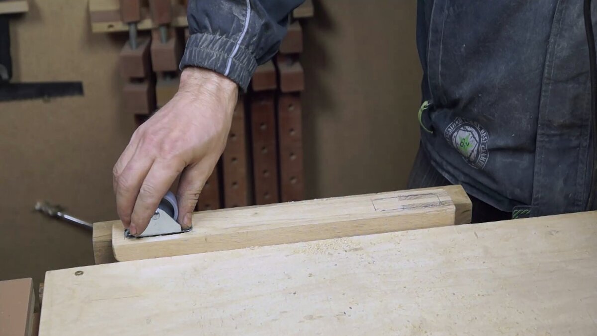 Установка колёсных опор в углубление