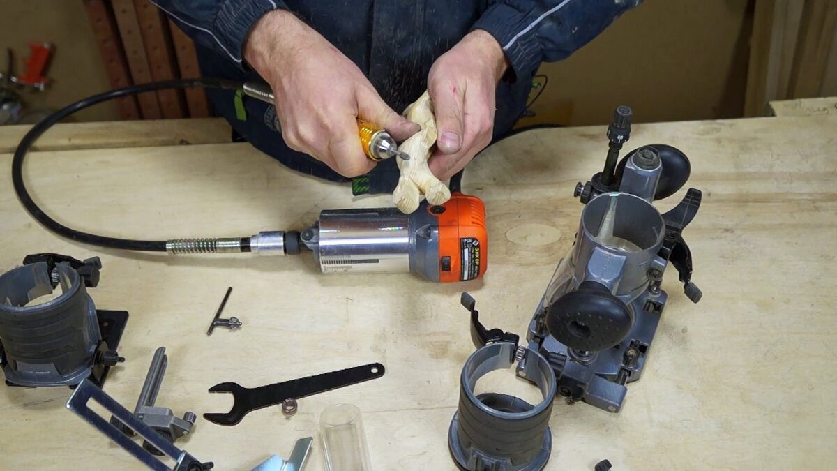 Фрезер в качестве бормашинки