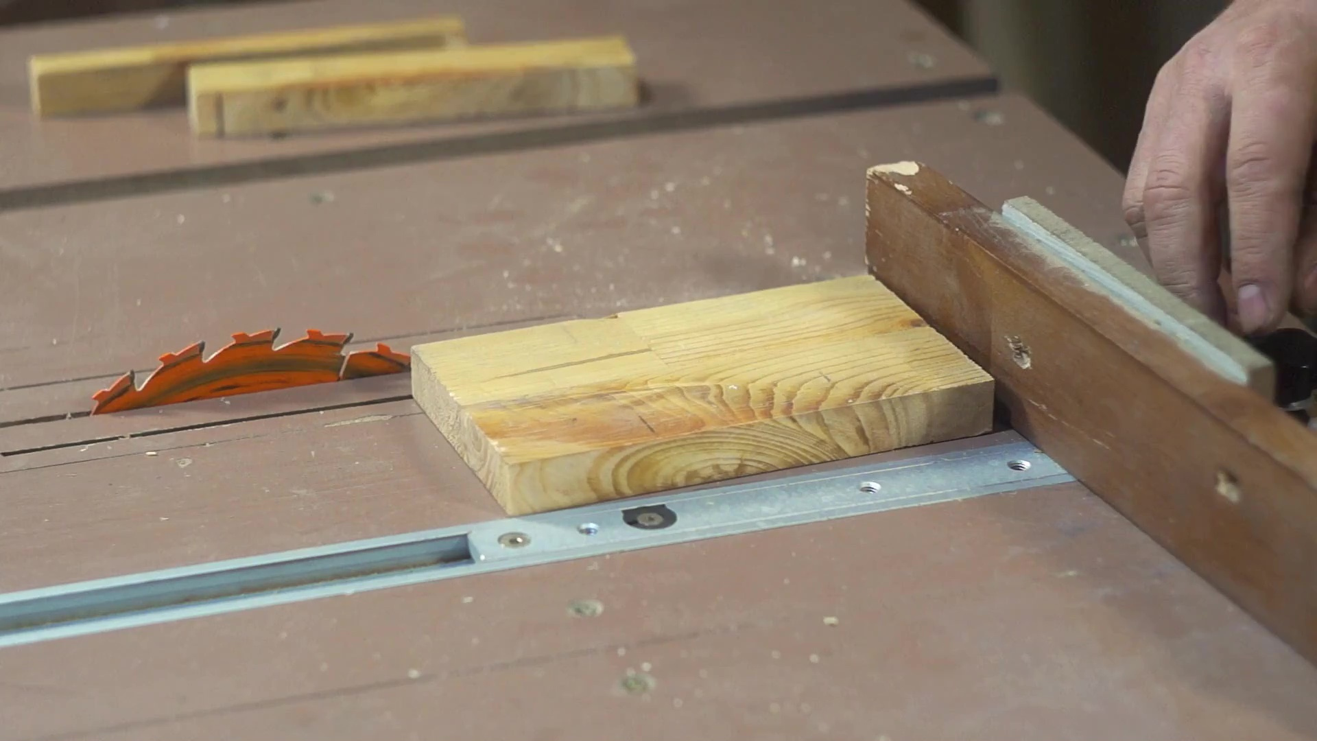 настройка упора