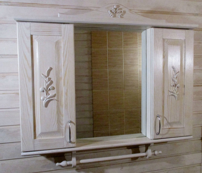 шкафчик в ванну